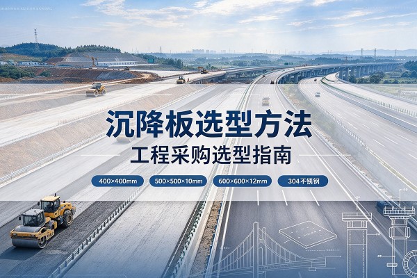 相城沉降板选择方法