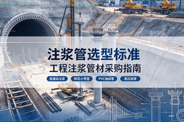 相城注浆管选型标准