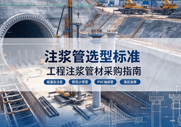 相城注浆管选型标准
